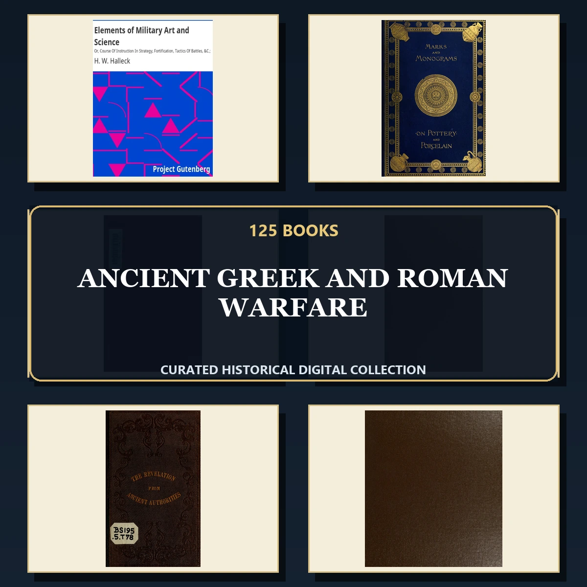 125 Ancient Greek and Roman Warfare PDF Books – Curated Historical Collection