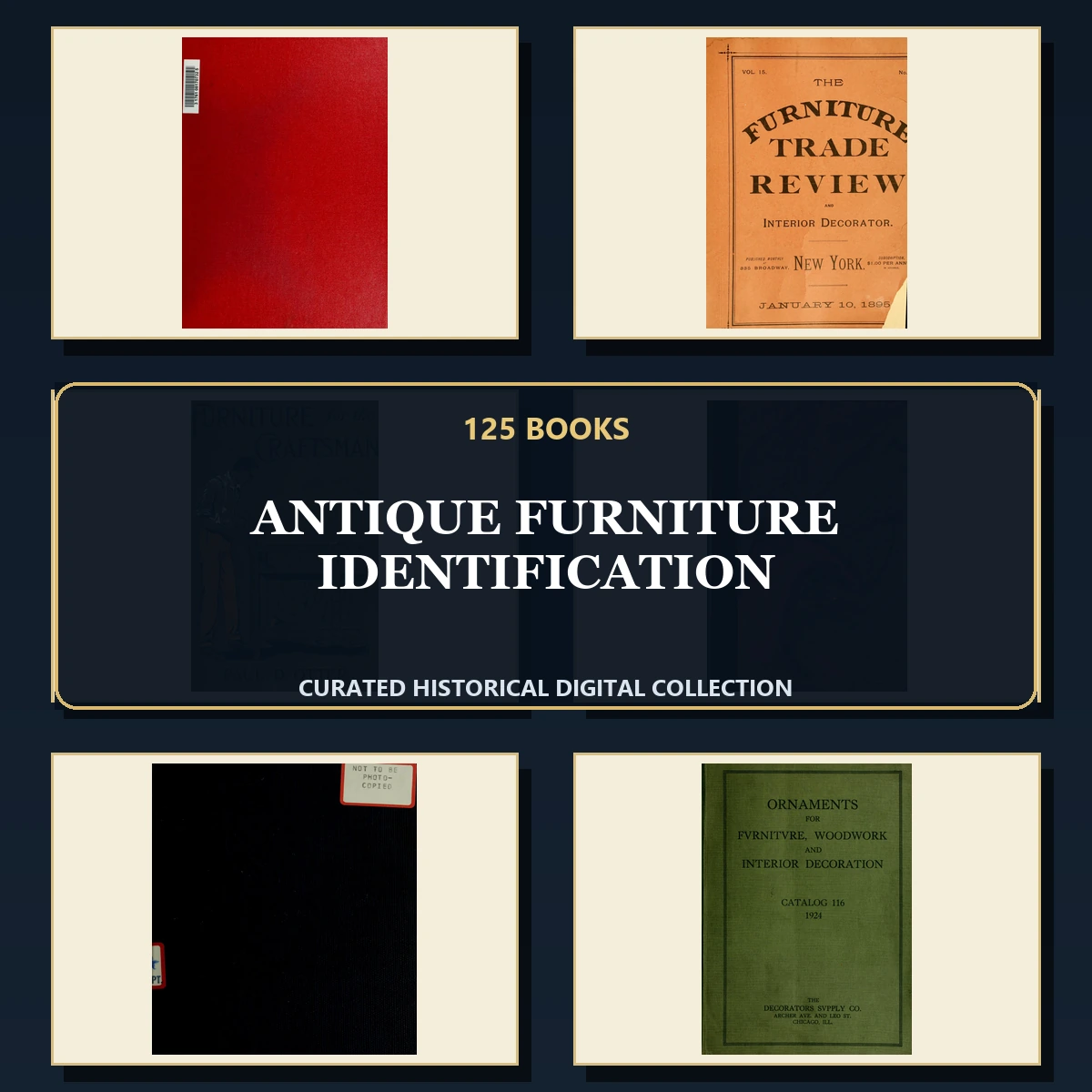 125 Antique Furniture Identification PDF Books – Curated Historical Collection