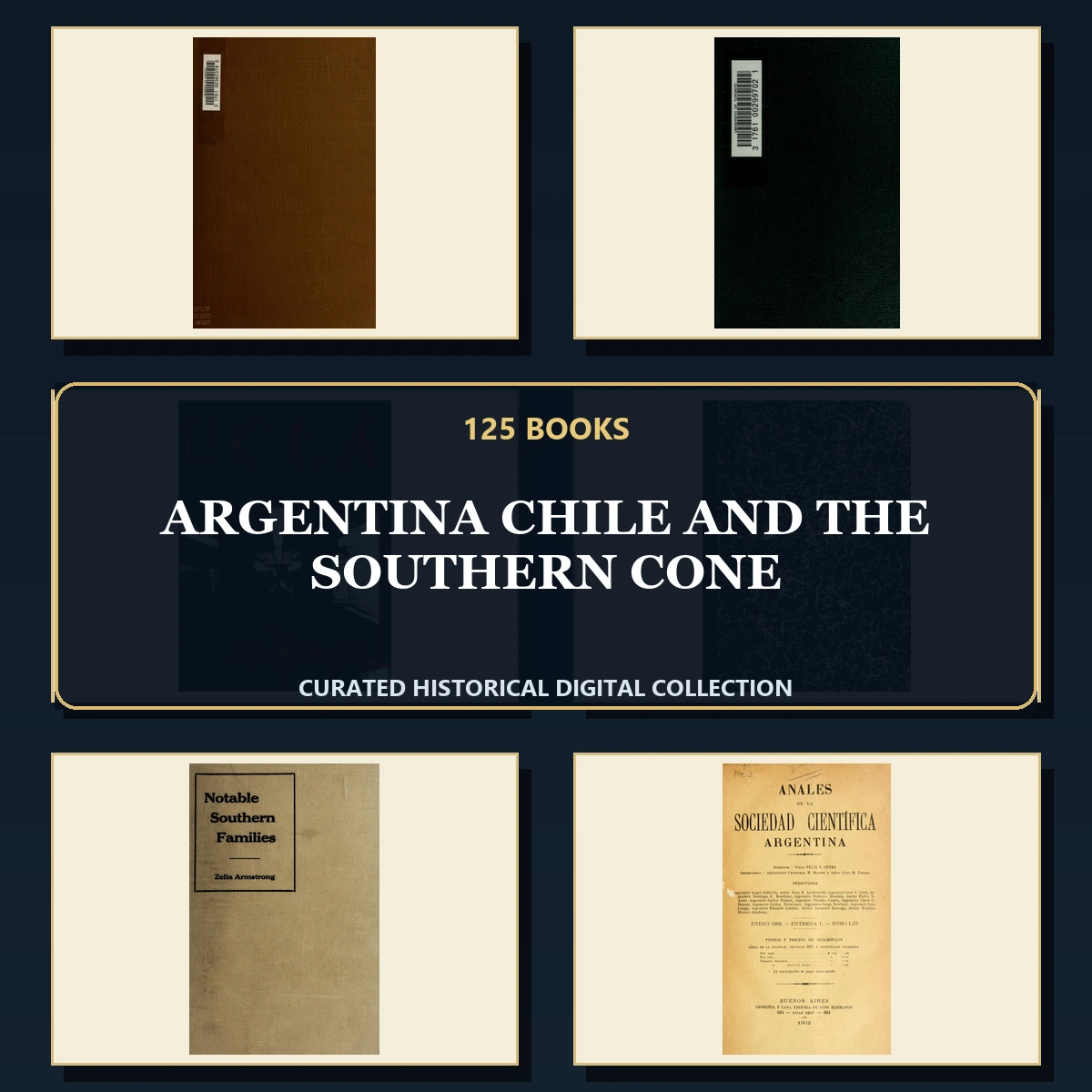 125 Argentina Chile and the Southern Cone PDF Books – Curated Historical Collection cover
