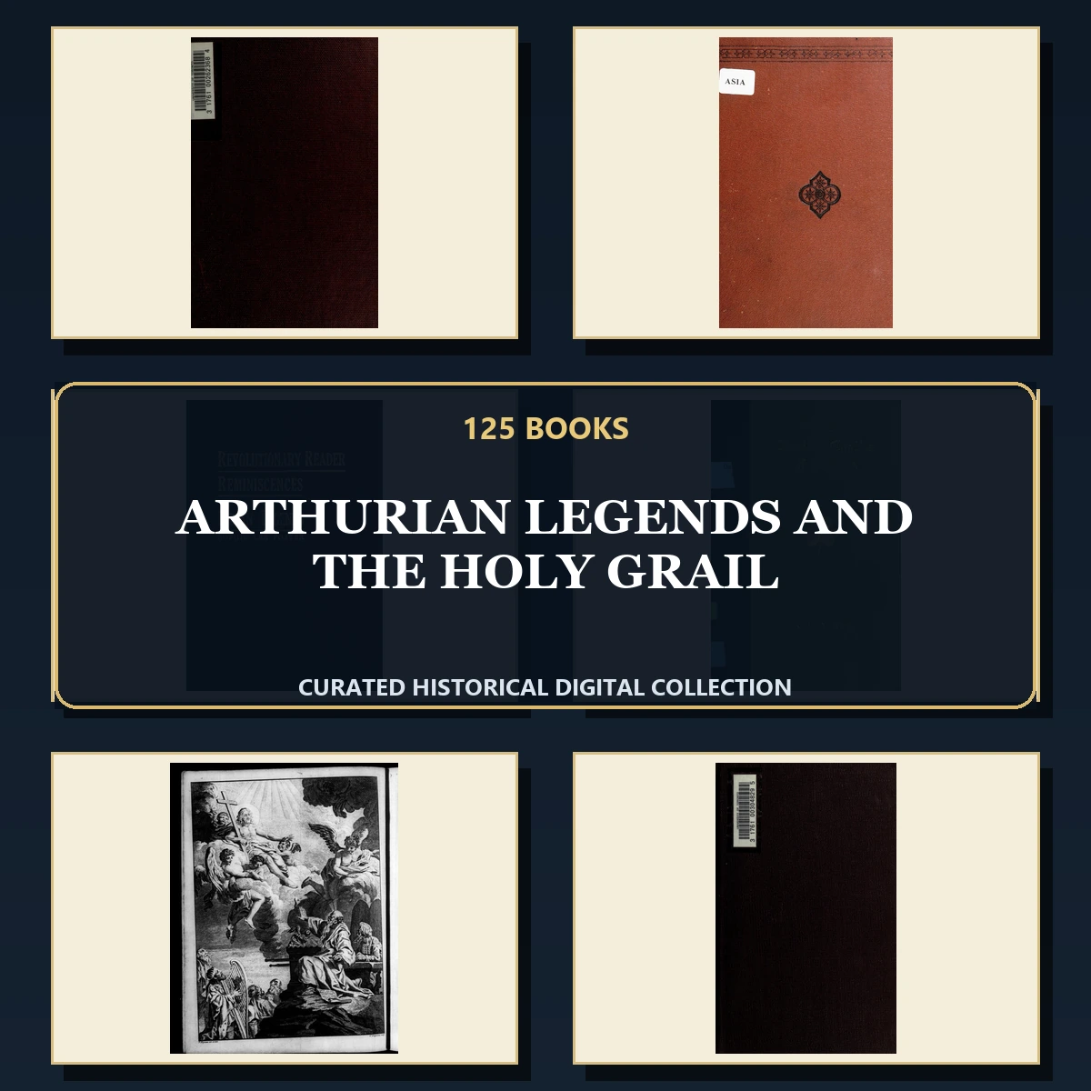 125 Arthurian Legends and the Holy Grail PDF Books – Curated Historical Collection
