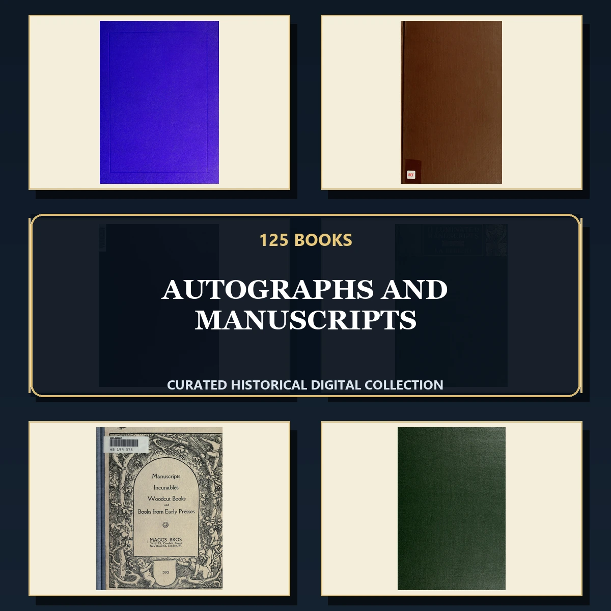 125 Autographs and Manuscripts PDF Books – Curated Historical Collection cover