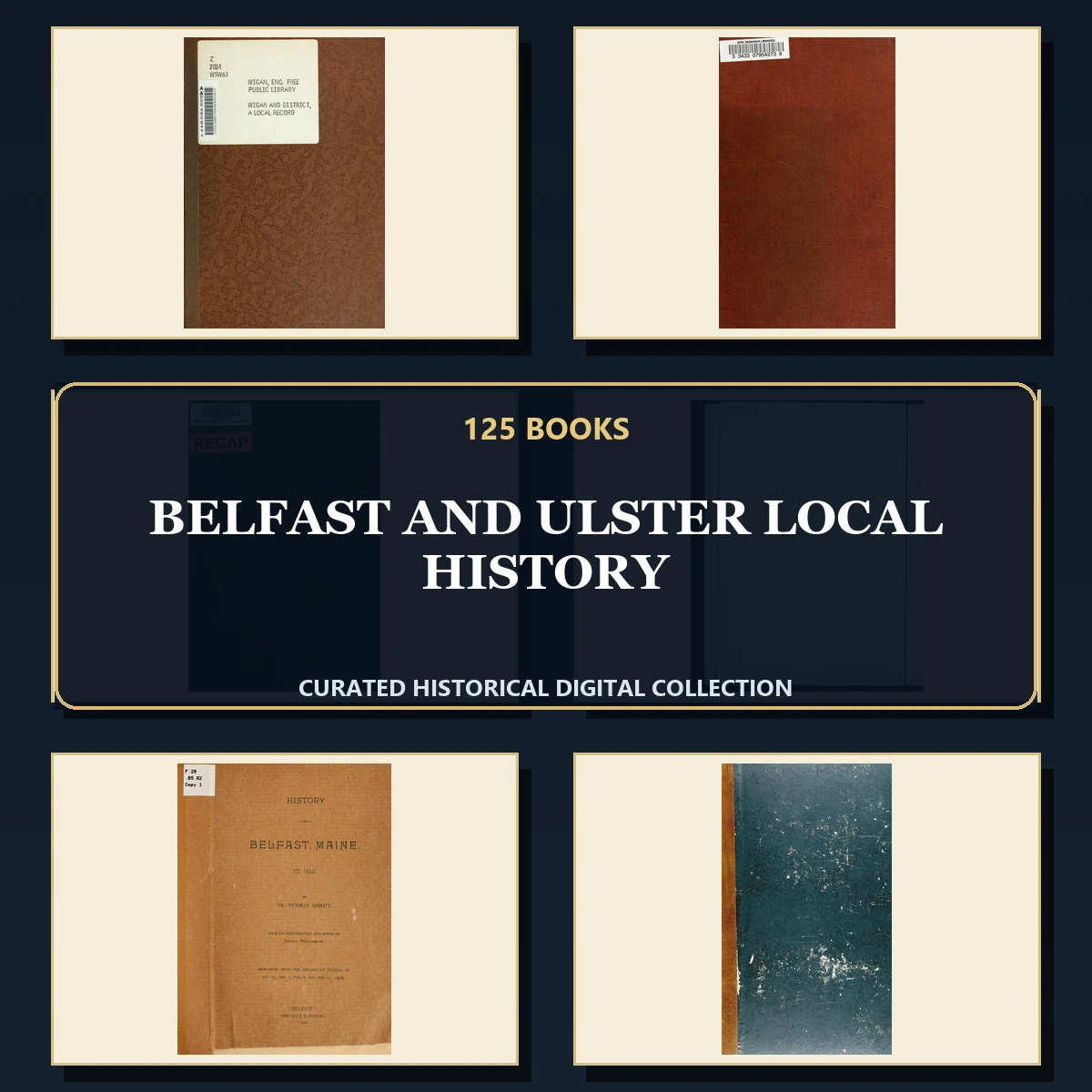 125 Belfast and Ulster Local History PDF Books – Curated Historical Collection cover
