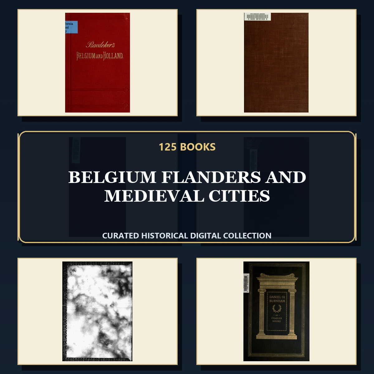 125 Belgium Flanders and Medieval Cities PDF Books – Curated Historical Collection cover