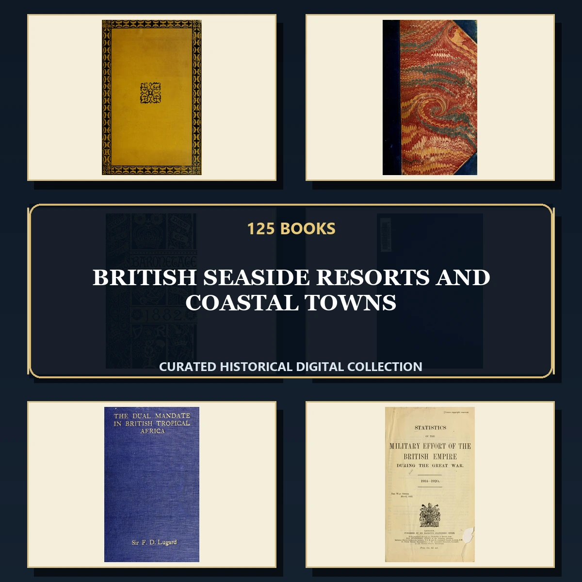 125 British Seaside Resorts and Coastal Towns PDF Books – Curated Historical Collection cover