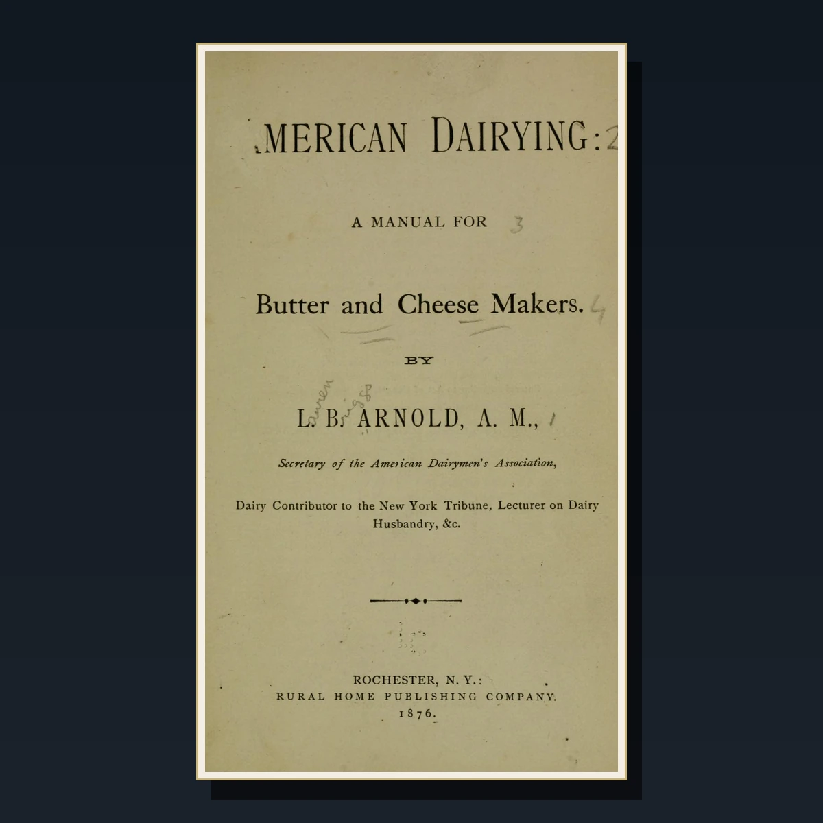 125 Cheese and Butter Making Books cover