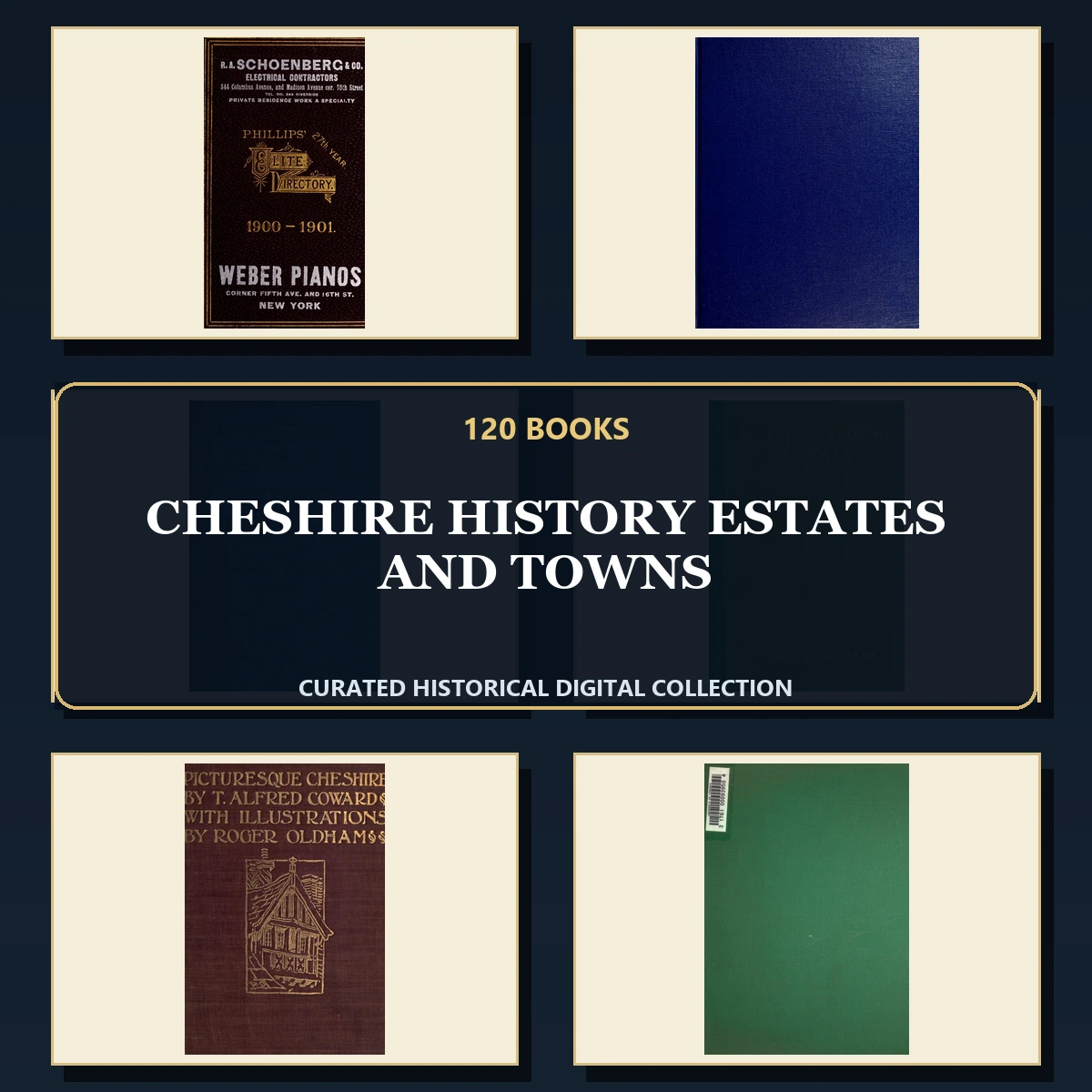 120 Cheshire History Estates and Towns PDF Books – Curated Historical Collection cover