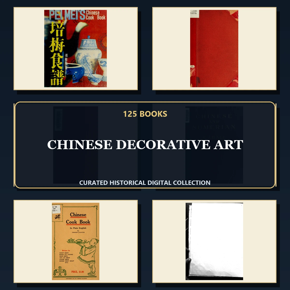 125 Chinese Decorative Art PDF Books – Curated Historical Collection