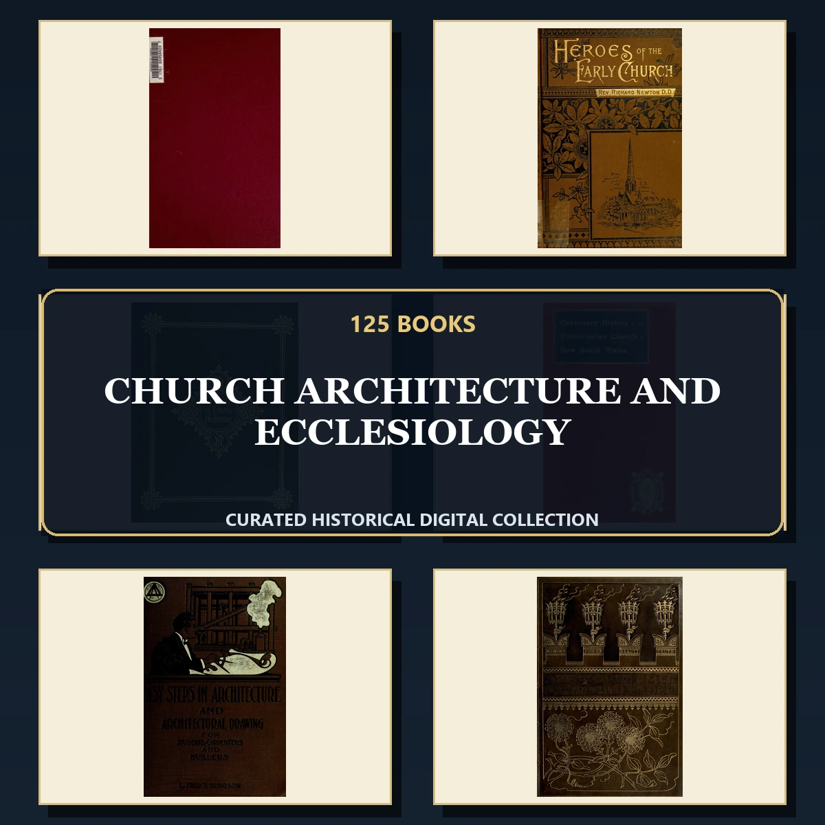 125 Church Architecture and Ecclesiology PDF Books – Curated Historical Collection cover