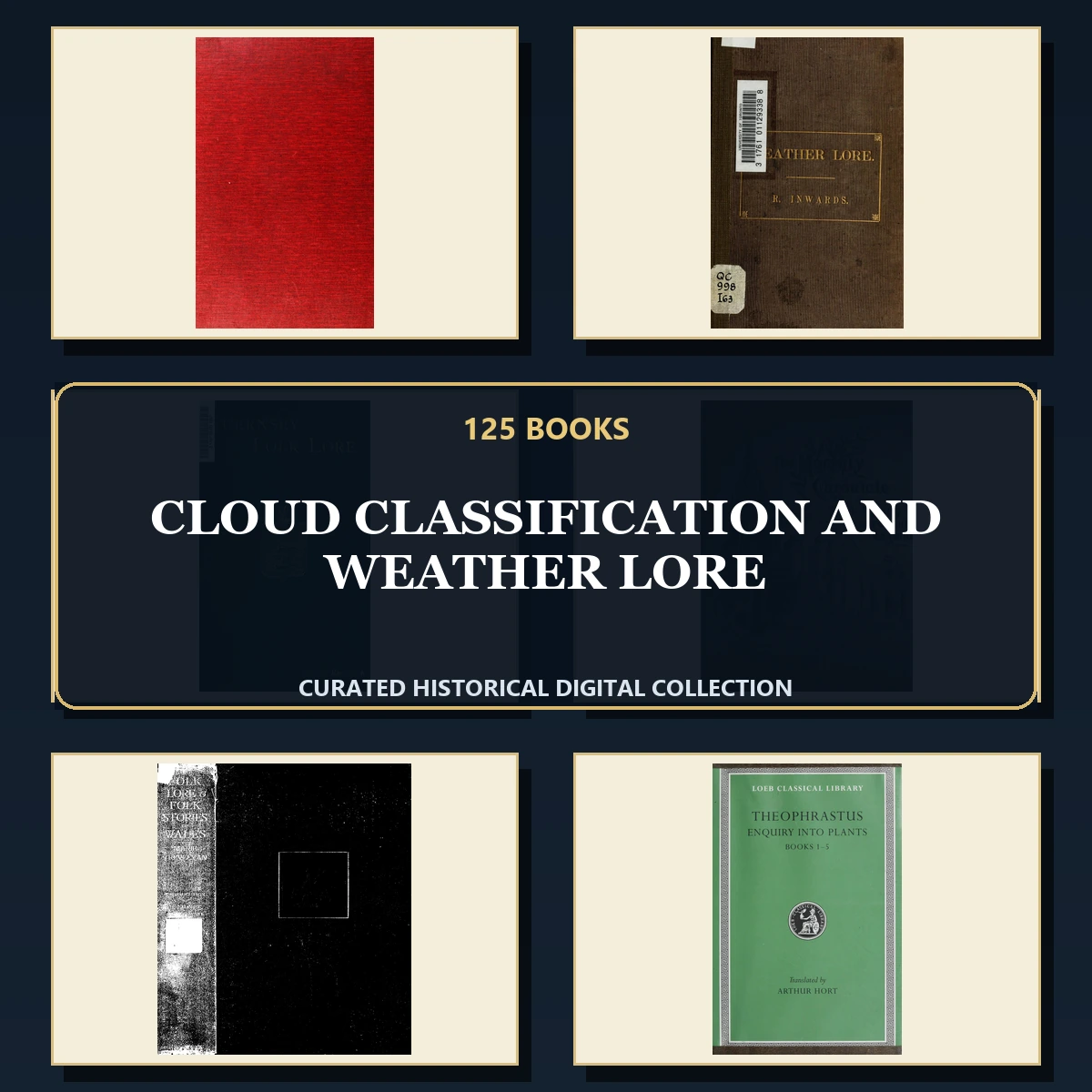 125 Cloud Classification and Weather Lore PDF Books – Curated Historical Collection