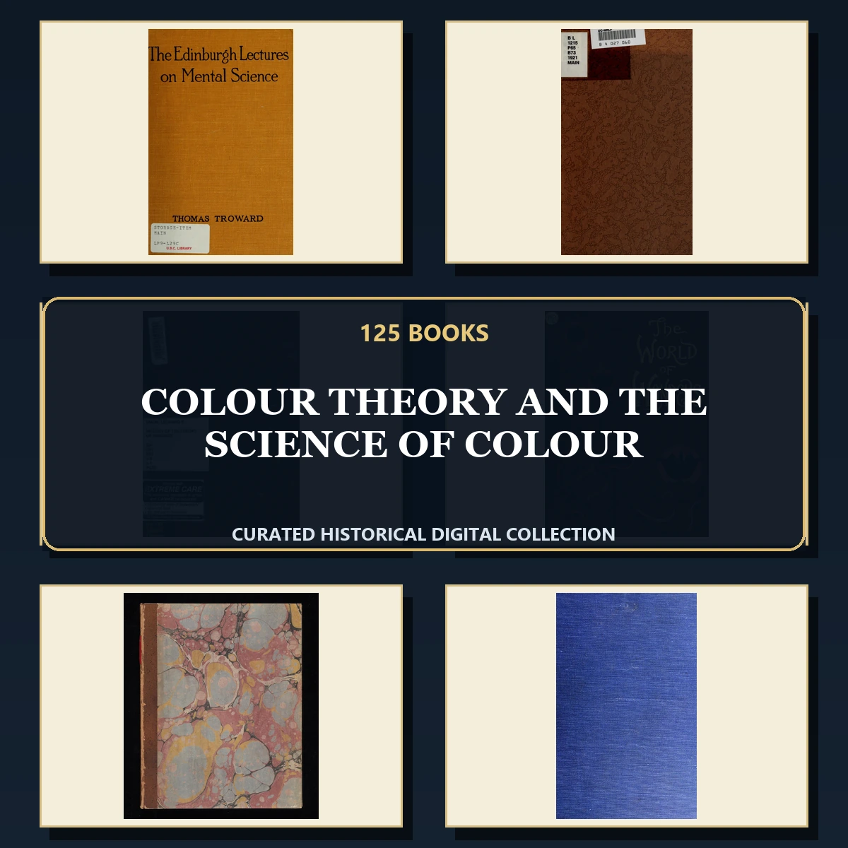 125 Colour Theory and the Science of Colour PDF Books – Curated Historical Collection cover