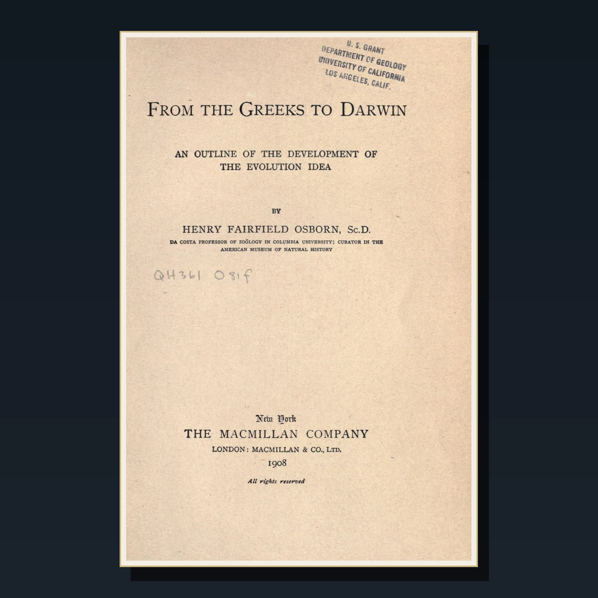 125 Darwin and Evolution Books cover