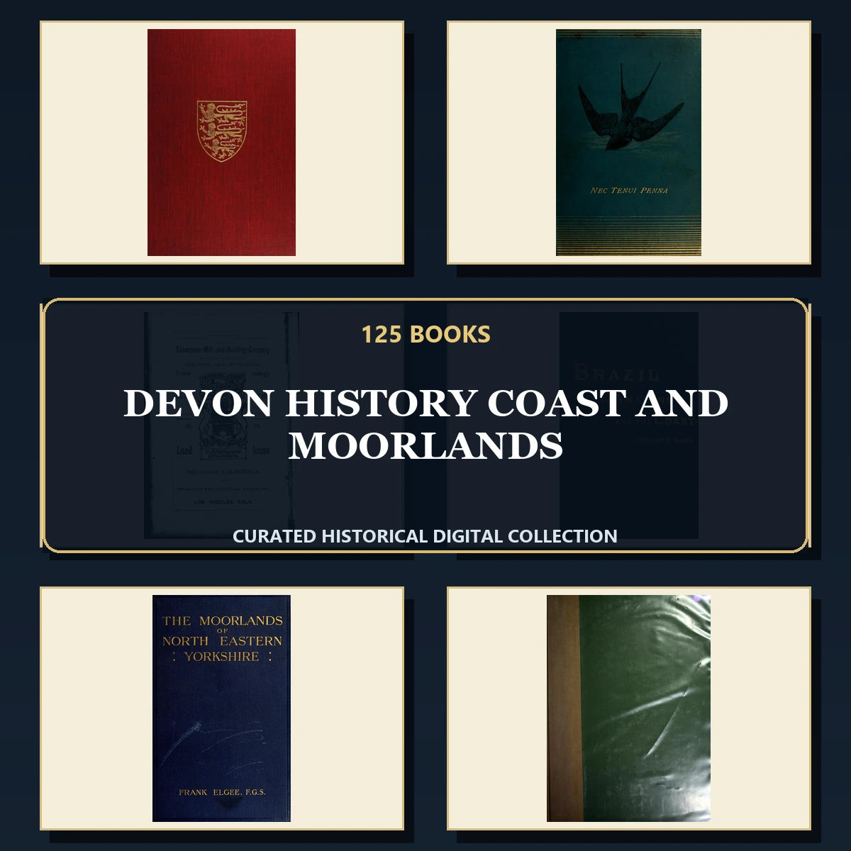 125 Devon History Coast and Moorlands PDF Books – Curated Historical Collection