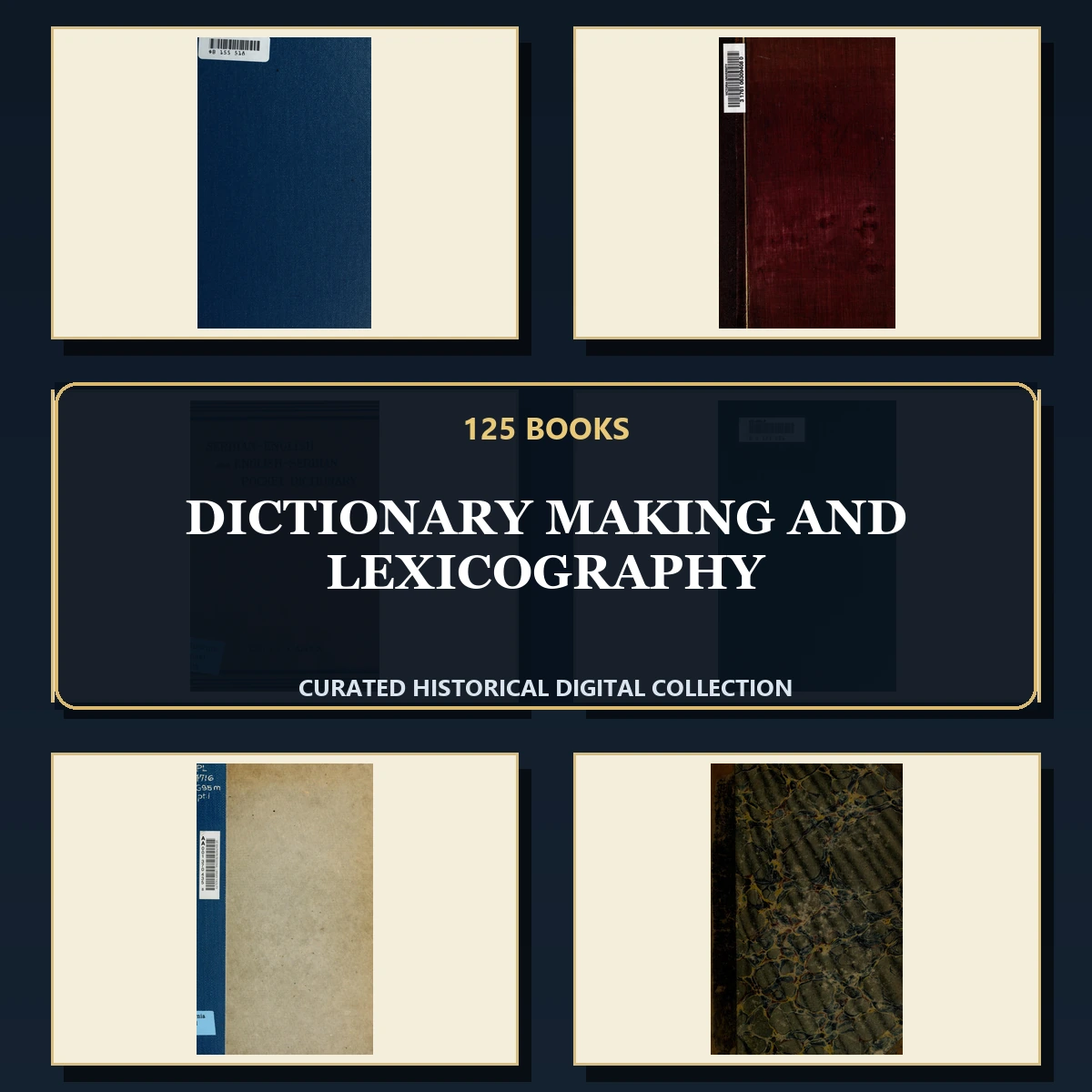125 Dictionary Making and Lexicography PDF Books – Curated Historical Collection cover