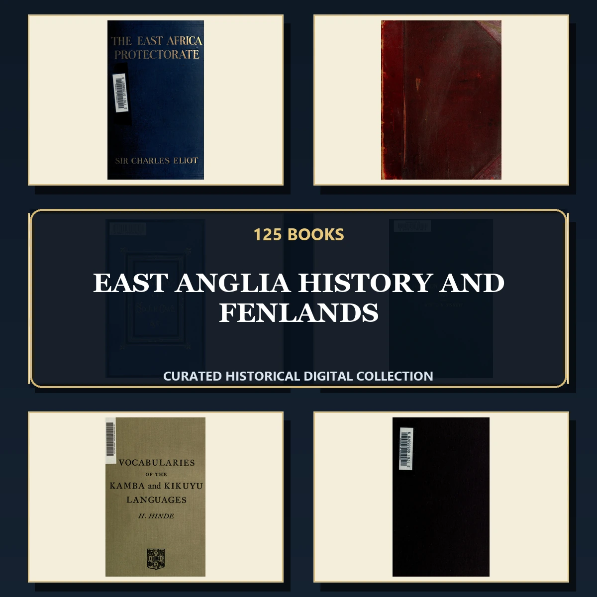 125 East Anglia History and Fenlands PDF Books – Curated Historical Collection cover