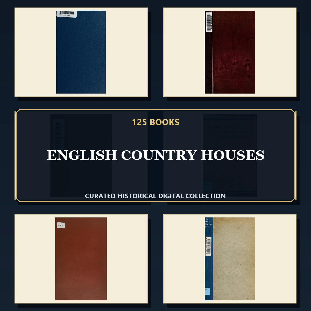 125 English Country Houses PDF Books – Curated Historical Collection