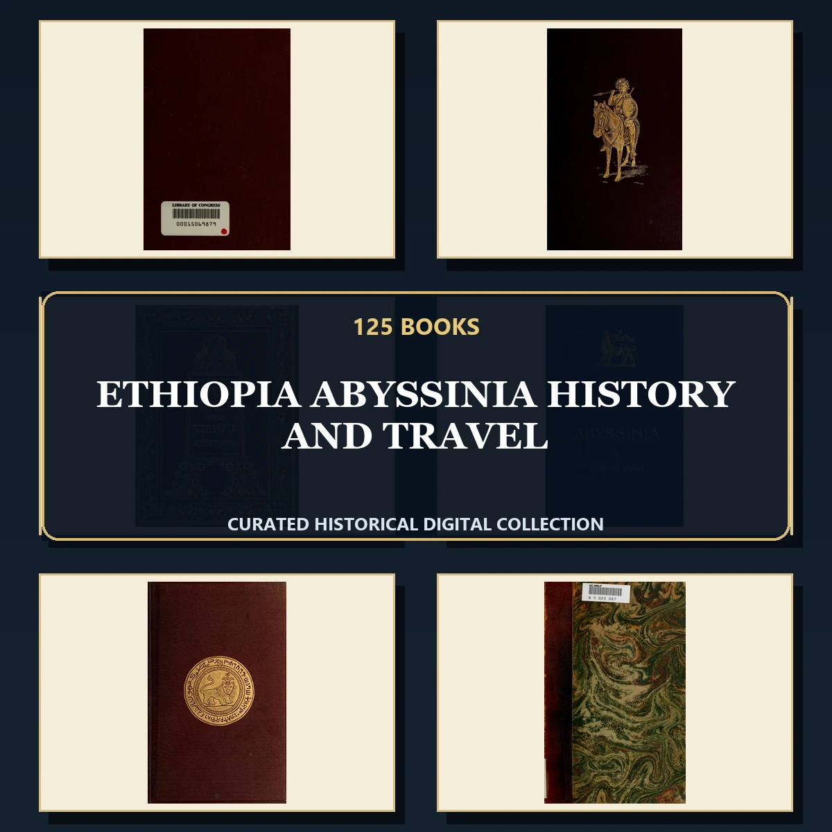 125 Ethiopia Abyssinia History and Travel PDF Books – Curated Historical Collection