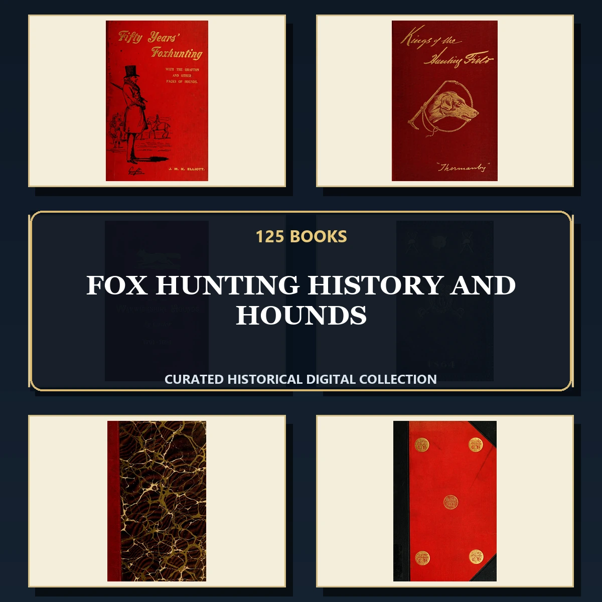 125 Fox Hunting History and Hounds PDF Books – Curated Historical Collection cover
