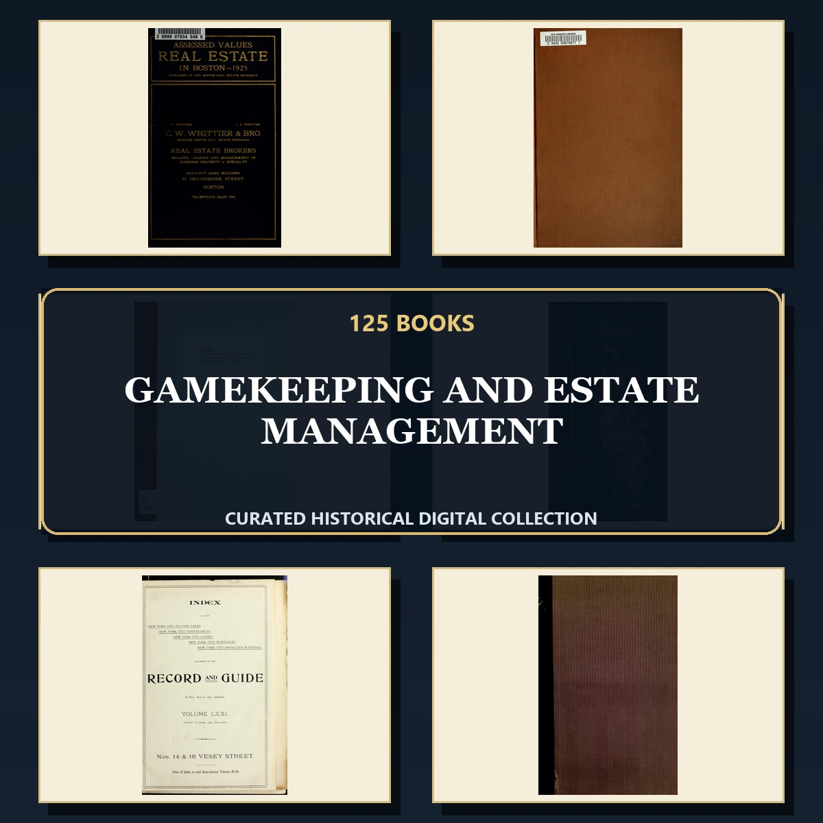 125 Gamekeeping and Estate Management PDF Books – Curated Historical Collection cover