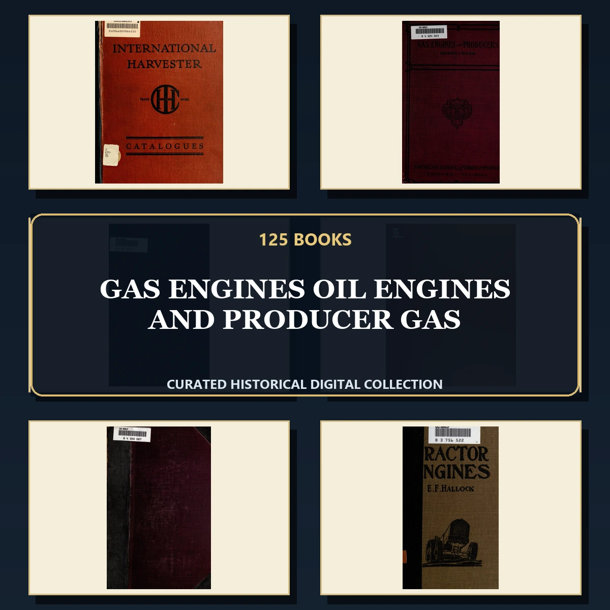 125 Gas Engines Oil Engines and Producer Gas PDF Books – Curated Historical Collection