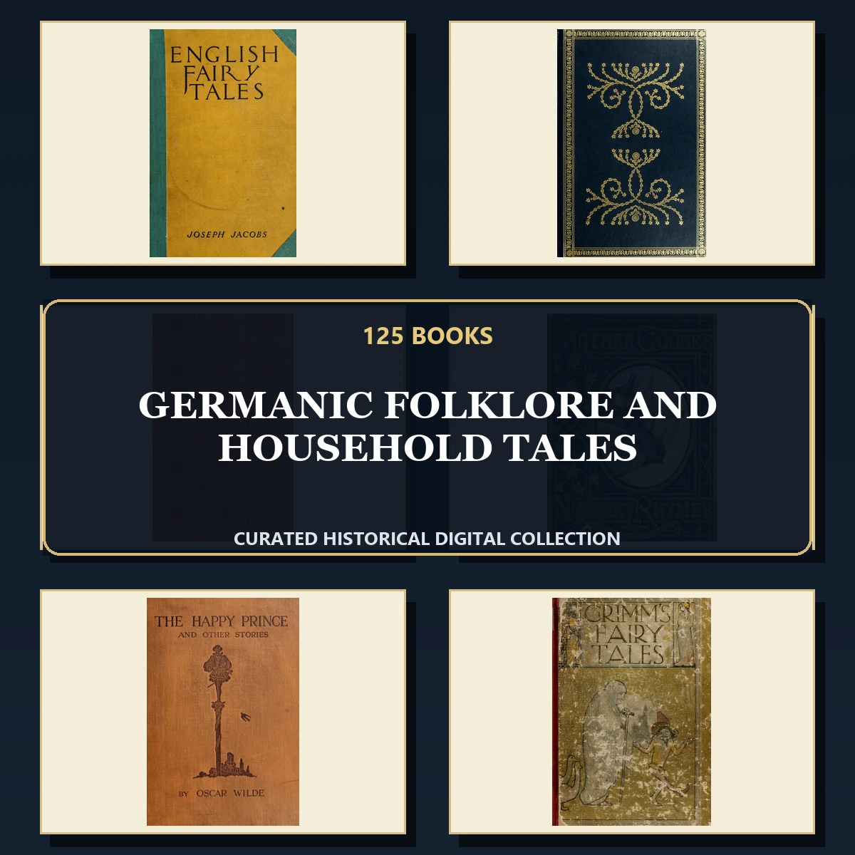 125 Germanic Folklore and Household Tales PDF Books – Curated Historical Collection cover