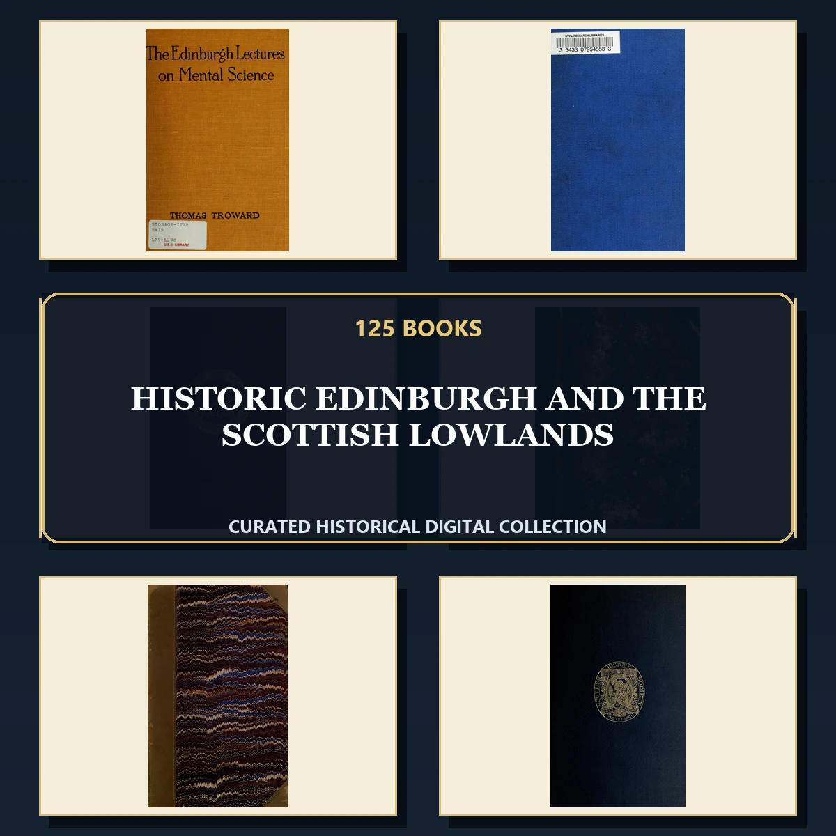 125 Historic Edinburgh and the Scottish Lowlands PDF Books – Curated Historical Collection