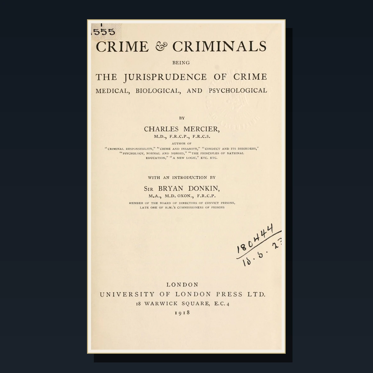 125 Historical Criminology Books image 6