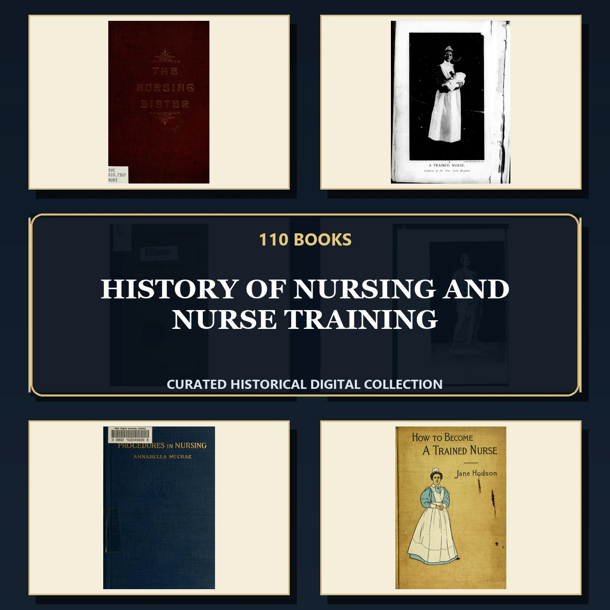 110 History of Nursing and Nurse Training PDF Books – Curated Historical Collection