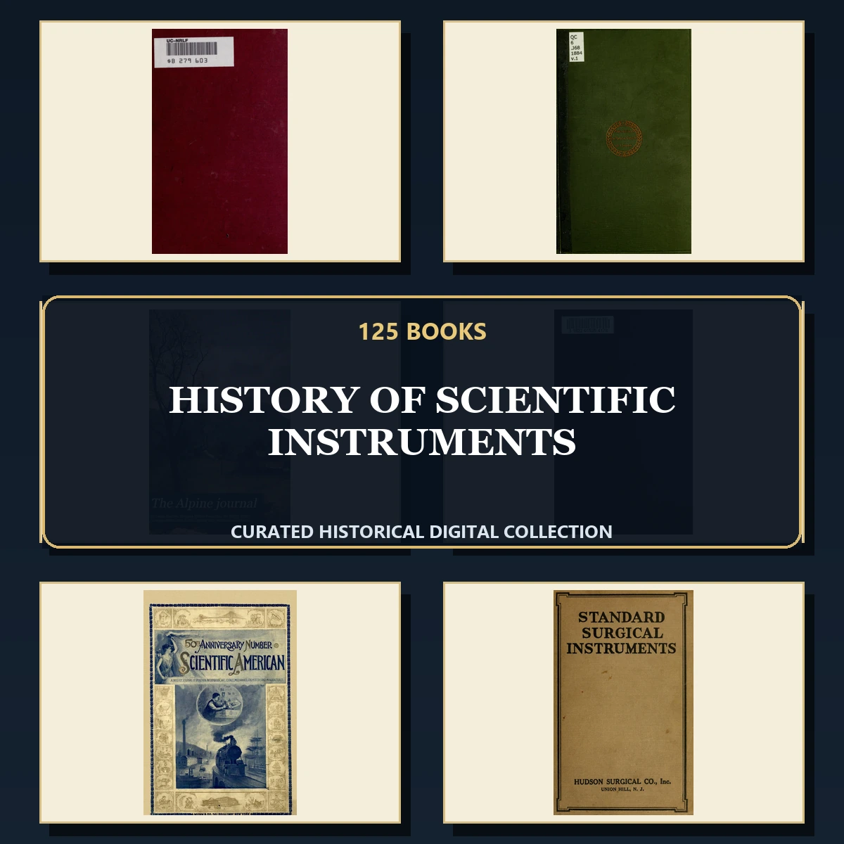 125 History of Scientific Instruments PDF Books – Curated Historical Collection cover