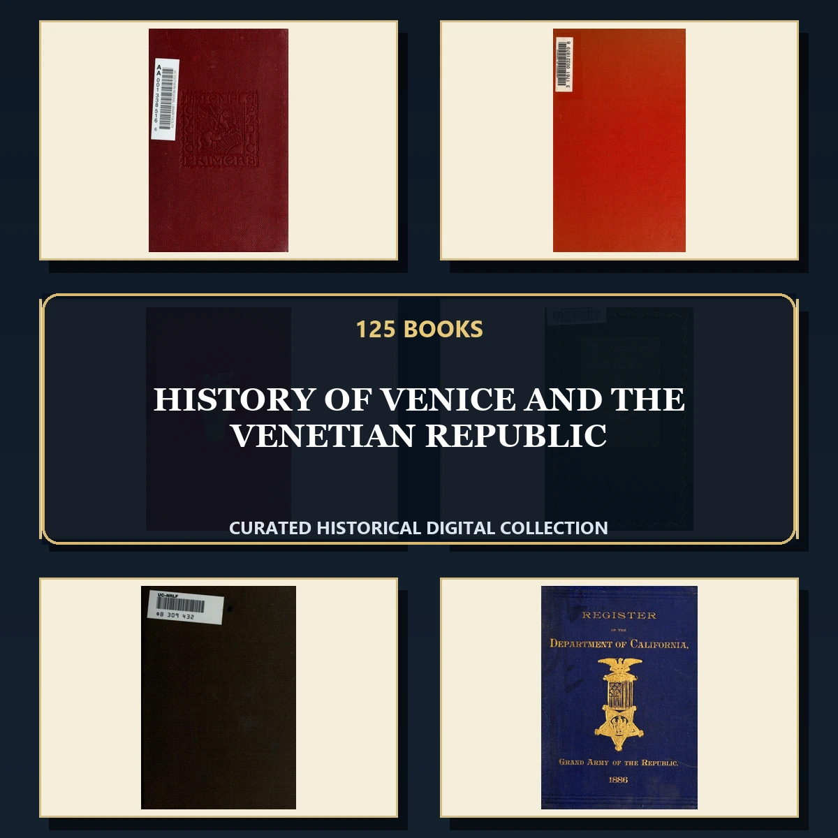 125 History of Venice and the Venetian Republic PDF Books – Curated Historical Collection
