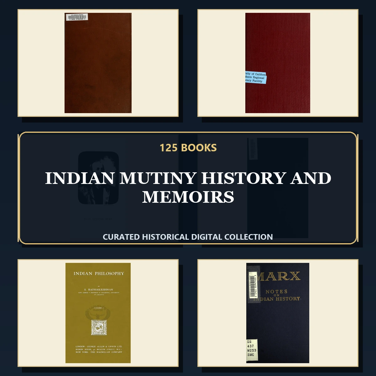 125 Indian Mutiny History and Memoirs PDF Books – Curated Historical Collection cover