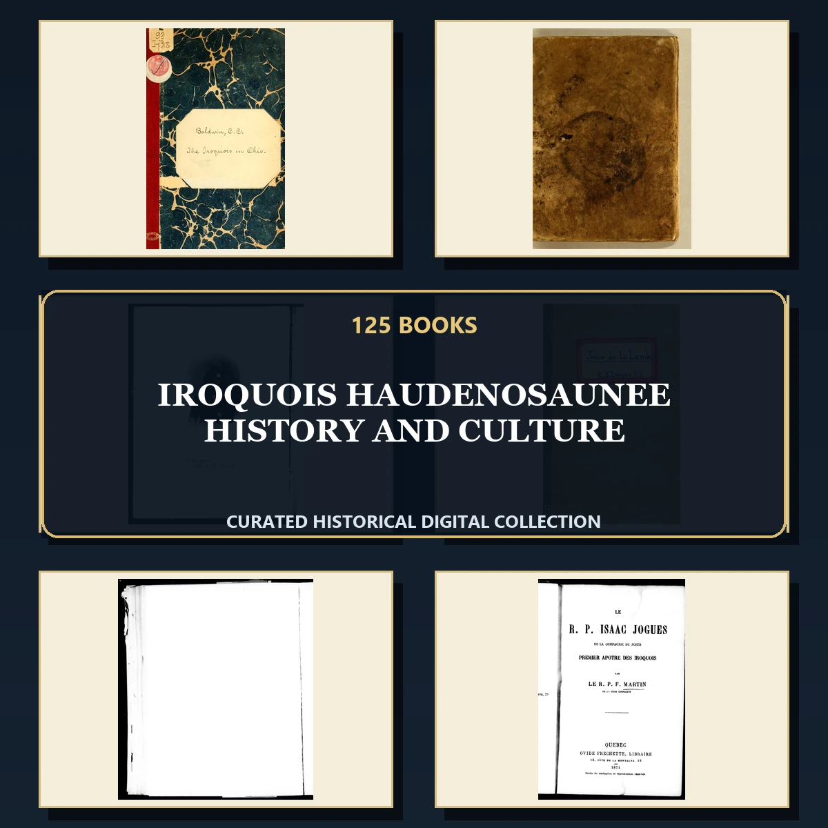 125 Iroquois Haudenosaunee History and Culture PDF Books – Curated Historical Collection cover