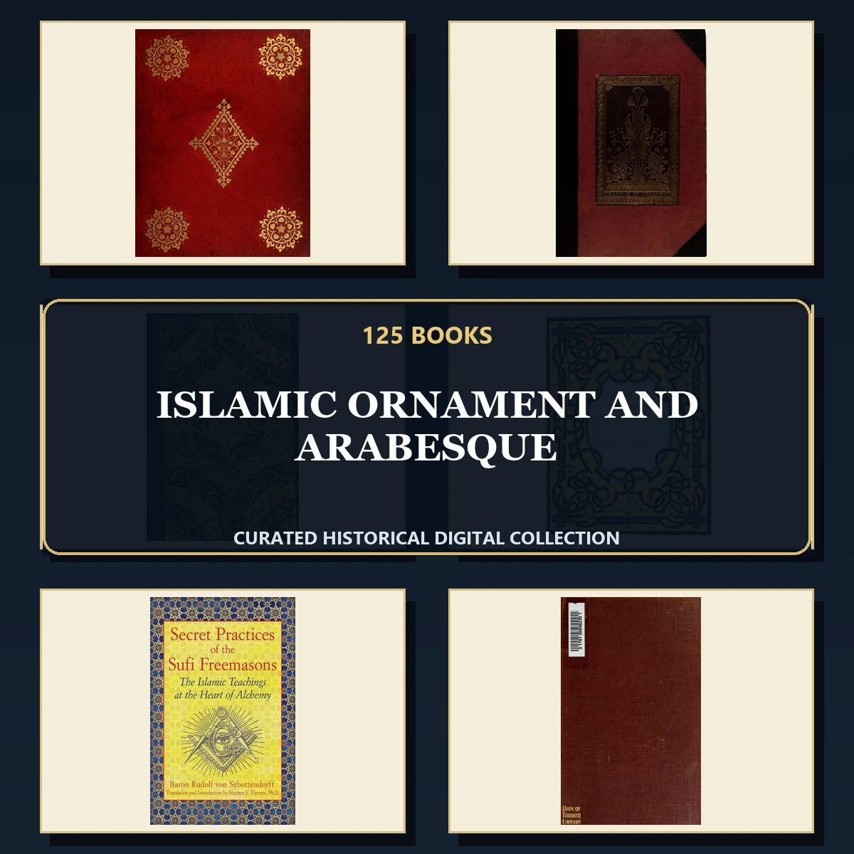 125 Islamic Ornament and Arabesque PDF Books – Curated Historical Collection
