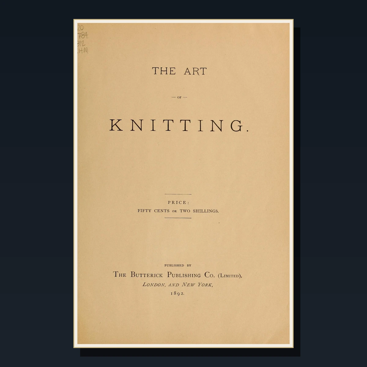 123 Knitting Books