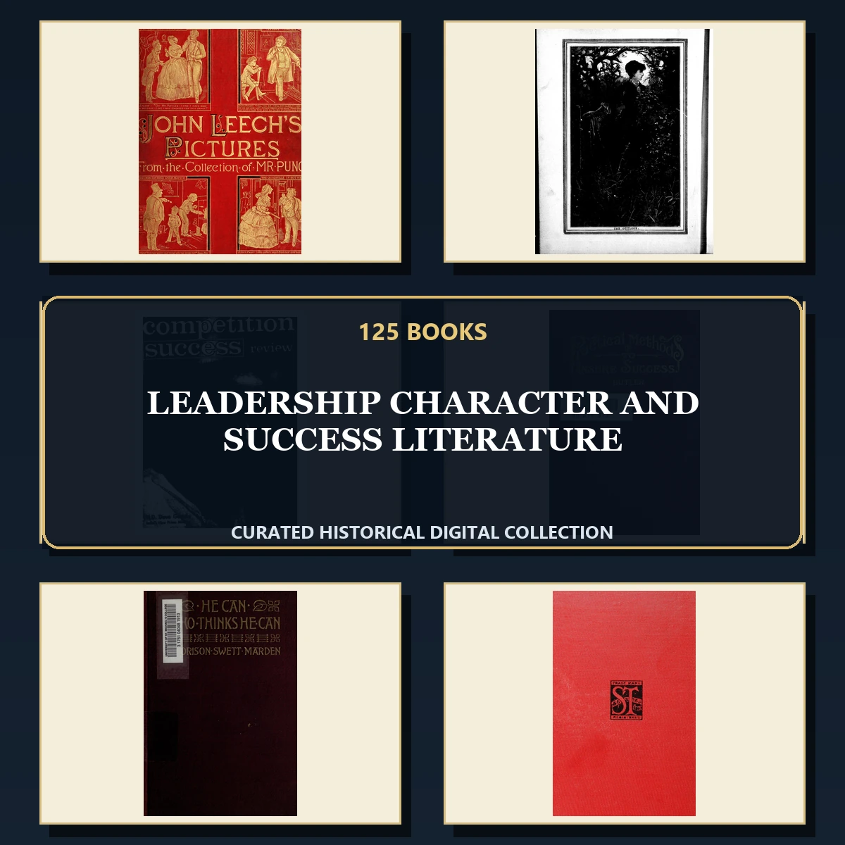 125 Leadership Character and Success Literature PDF Books – Curated Historical Collection cover