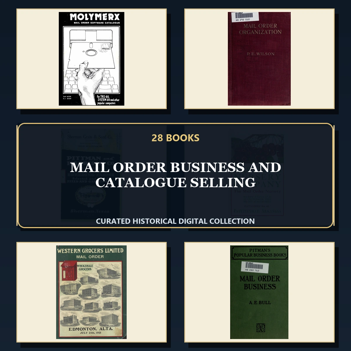28 Mail Order Business and Catalogue Selling PDF Books – Curated Historical Collection cover