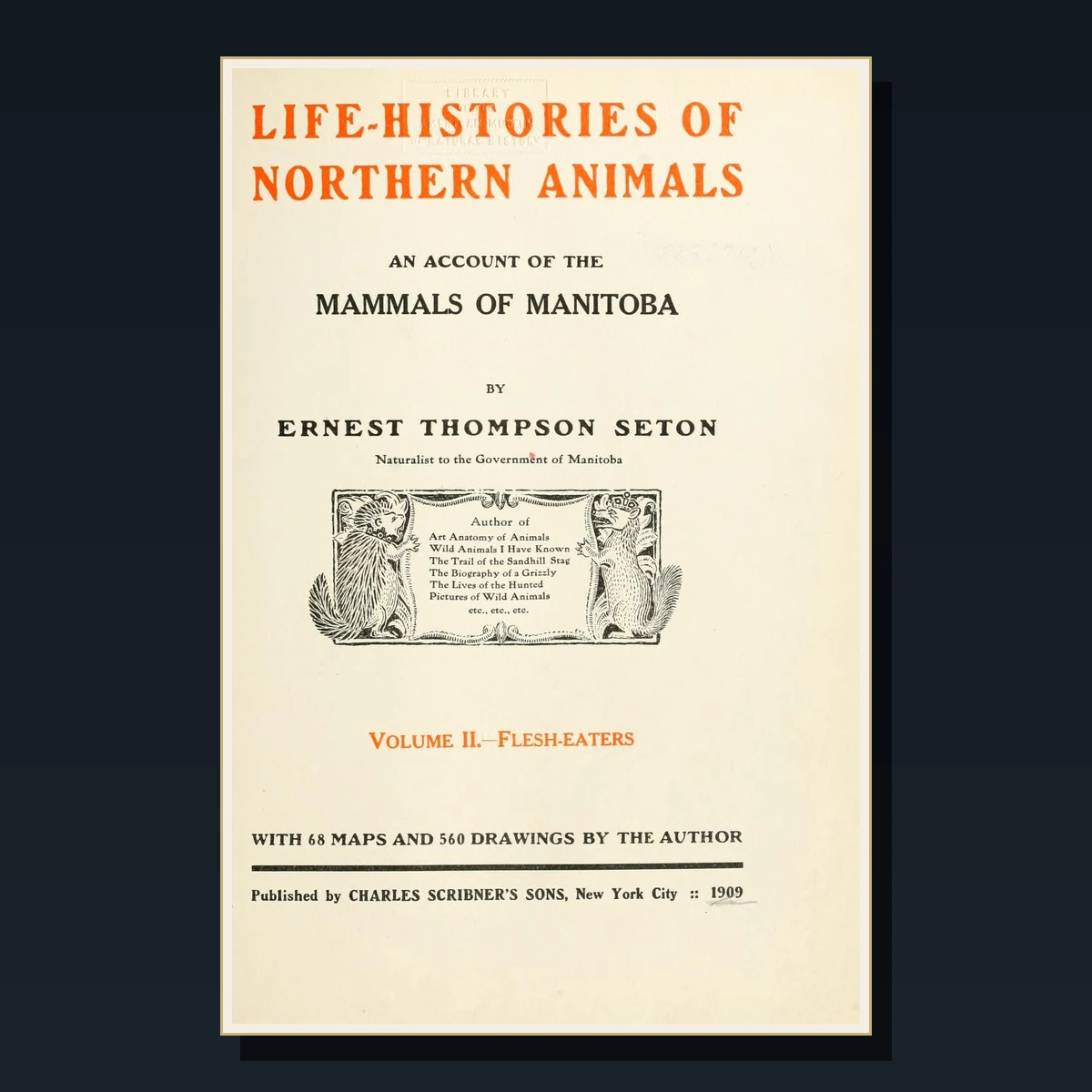 107 Mammals and Zoology Books image 5