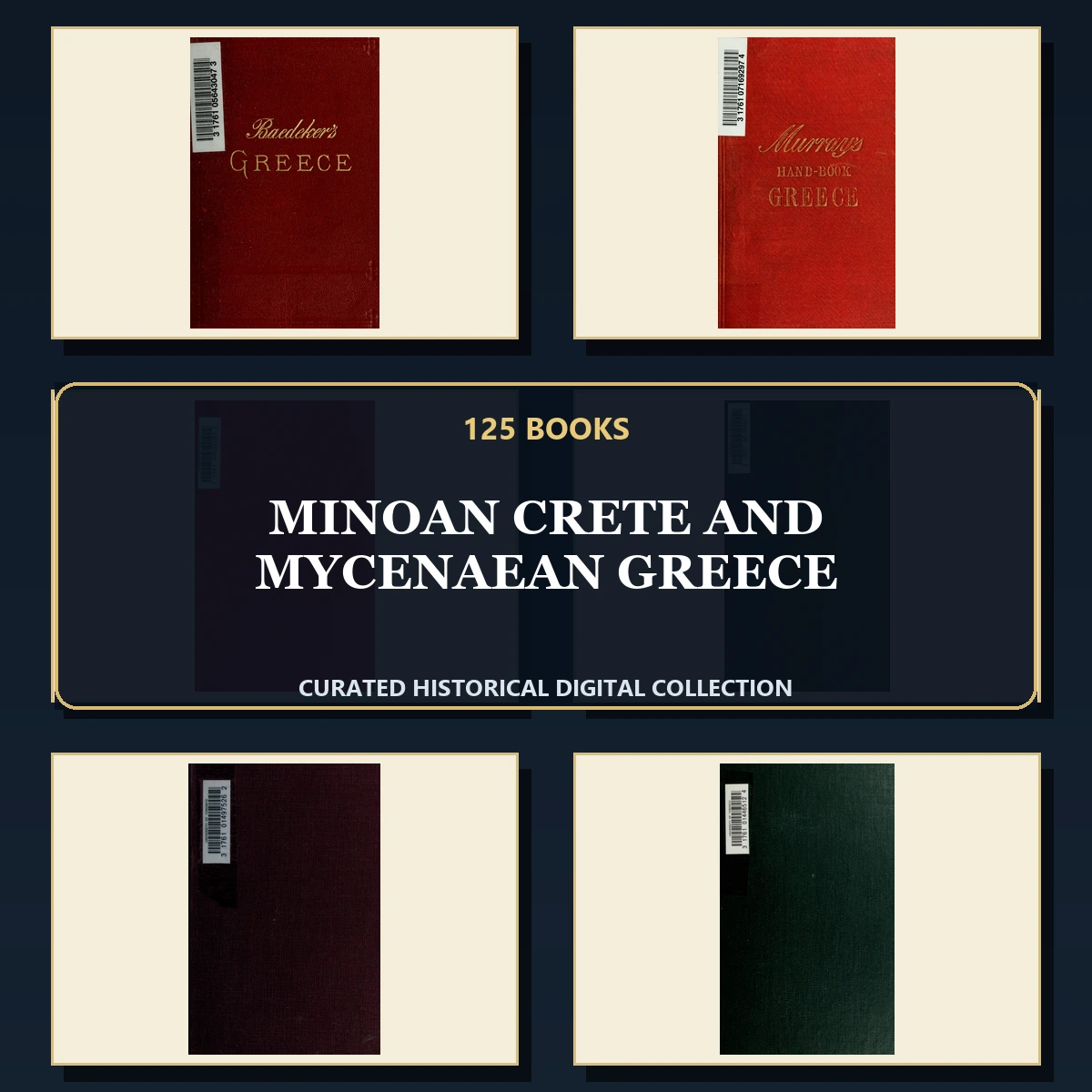 125 Minoan Crete and Mycenaean Greece PDF Books – Curated Historical Collection
