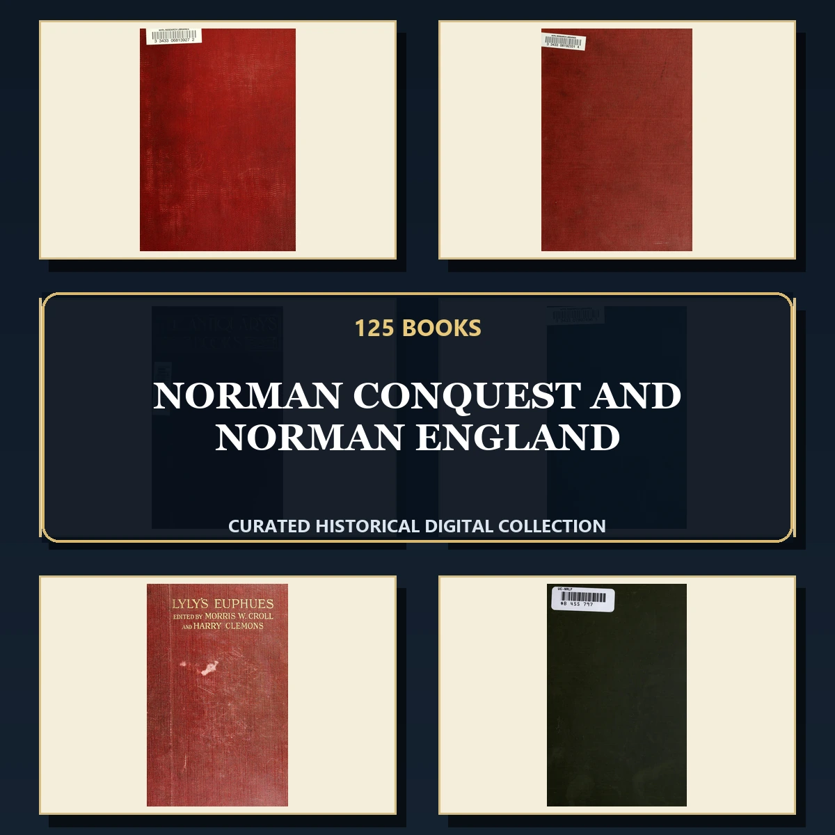 125 Norman Conquest and Norman England PDF Books – Curated Historical Collection cover