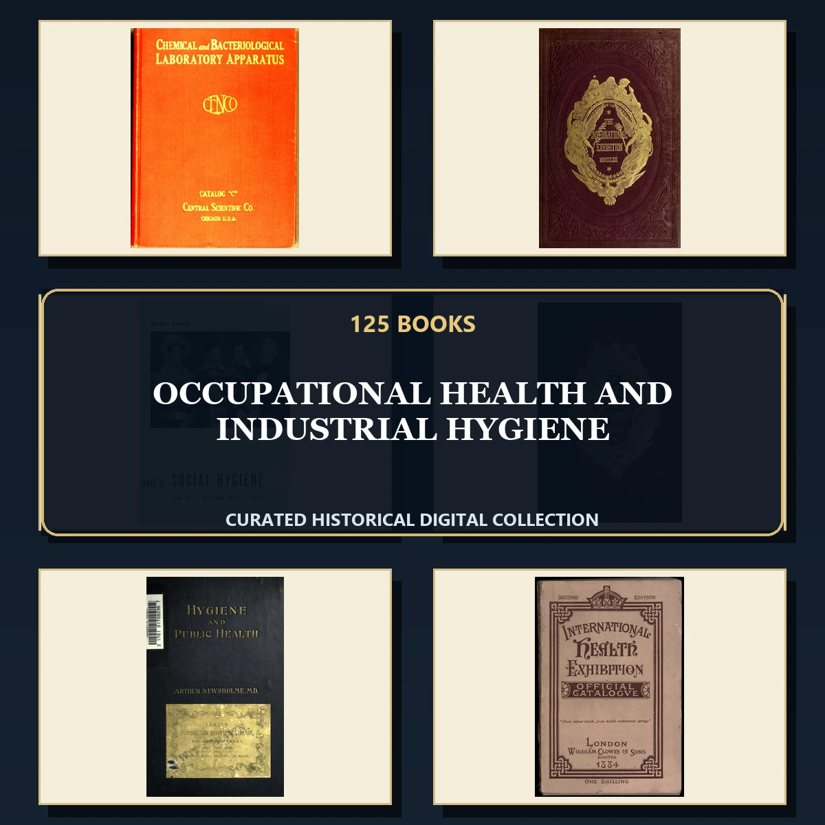 125 Occupational Health and Industrial Hygiene PDF Books – Curated Historical Collection cover