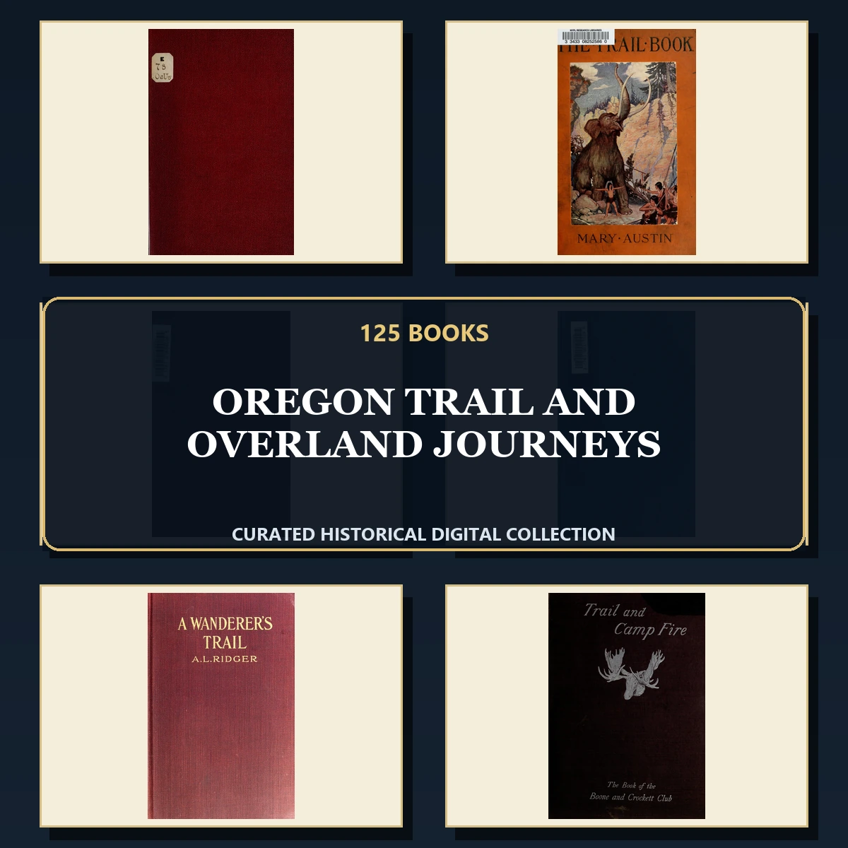125 Oregon Trail and Overland Journeys PDF Books – Curated Historical Collection