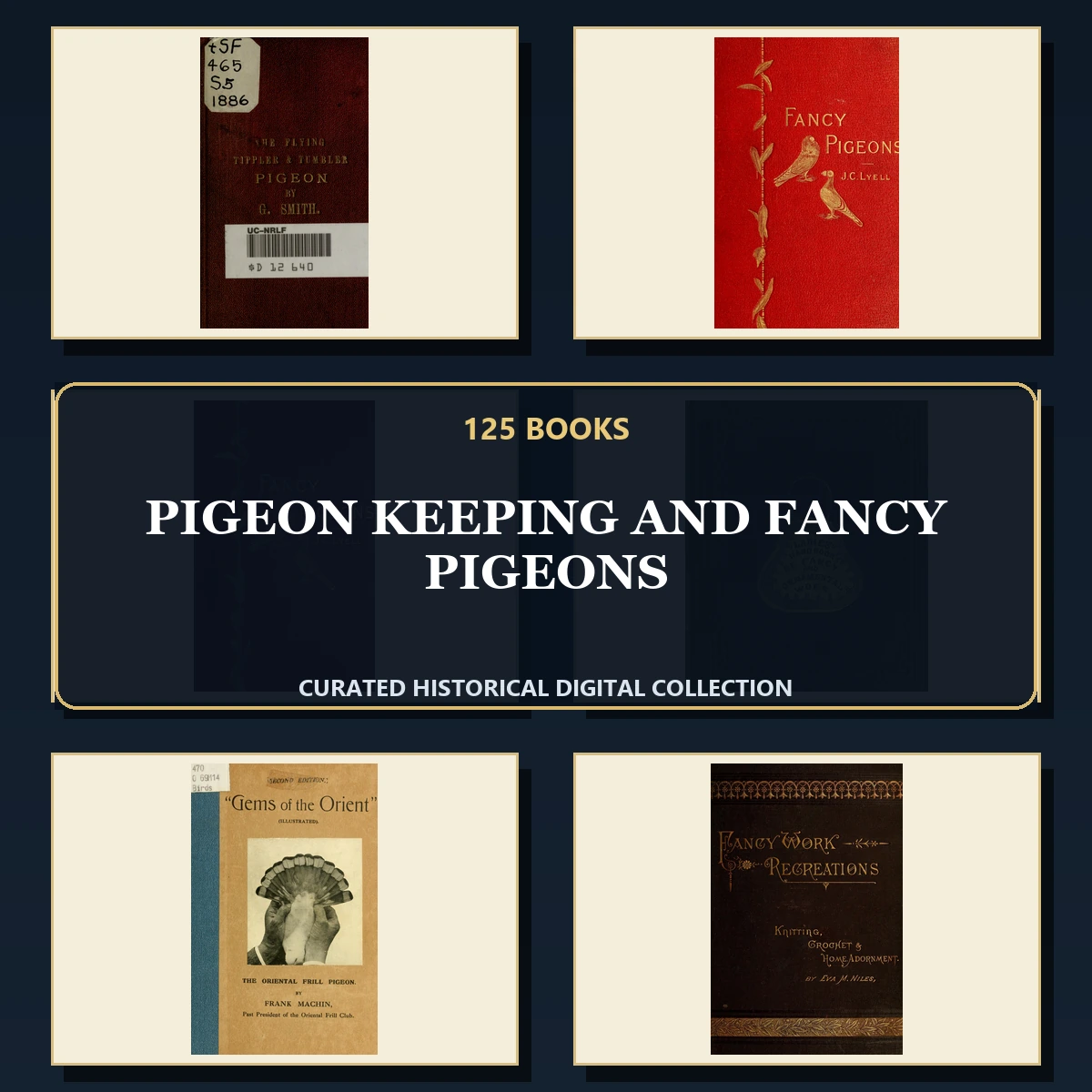 125 Pigeon Keeping and Fancy Pigeons PDF Books – Curated Historical Collection