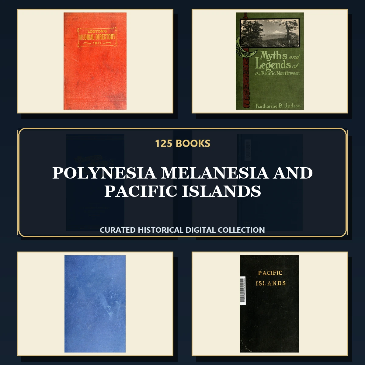 125 Polynesia Melanesia and Pacific Islands PDF Books – Curated Historical Collection cover