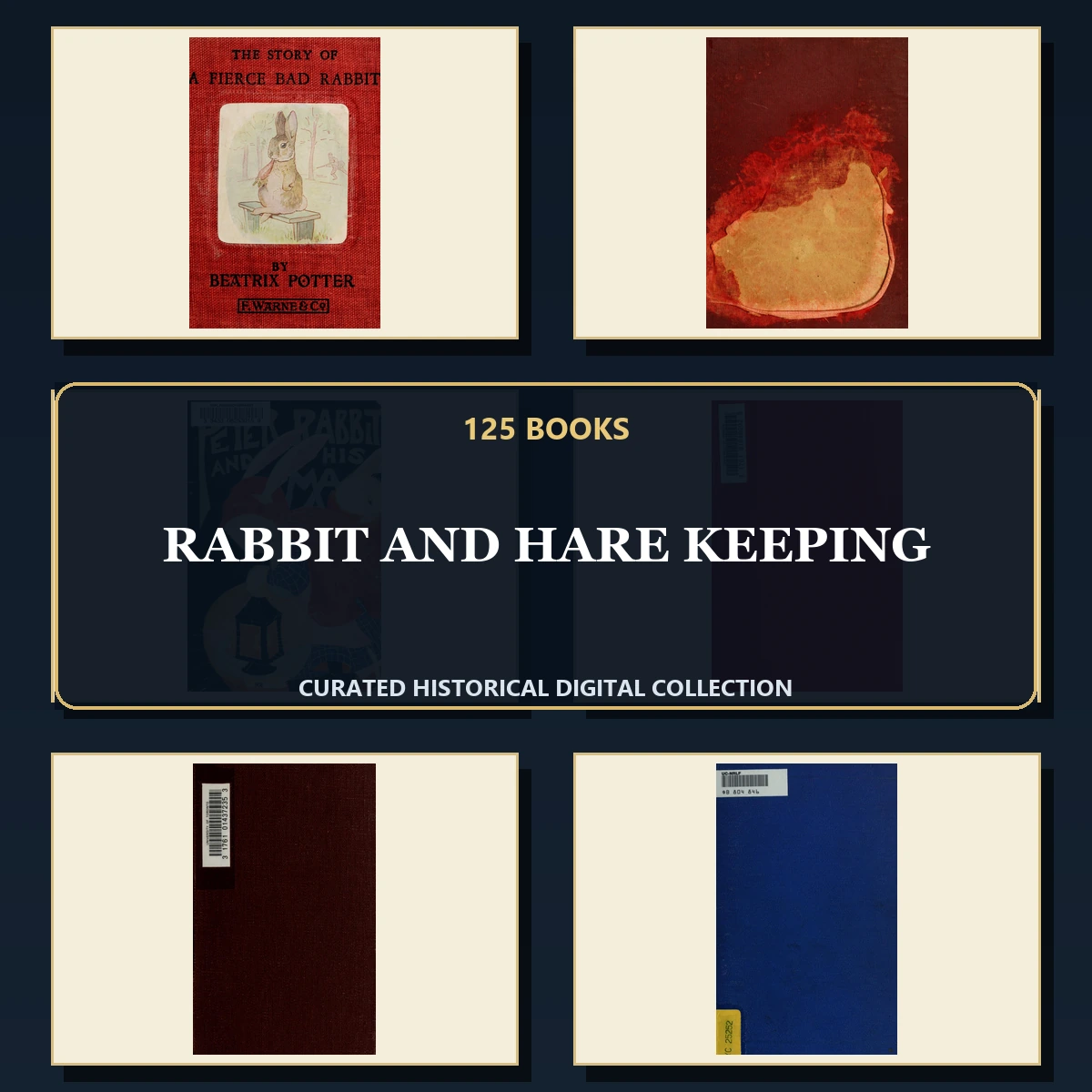 125 Rabbit and Hare Keeping PDF Books – Curated Historical Collection