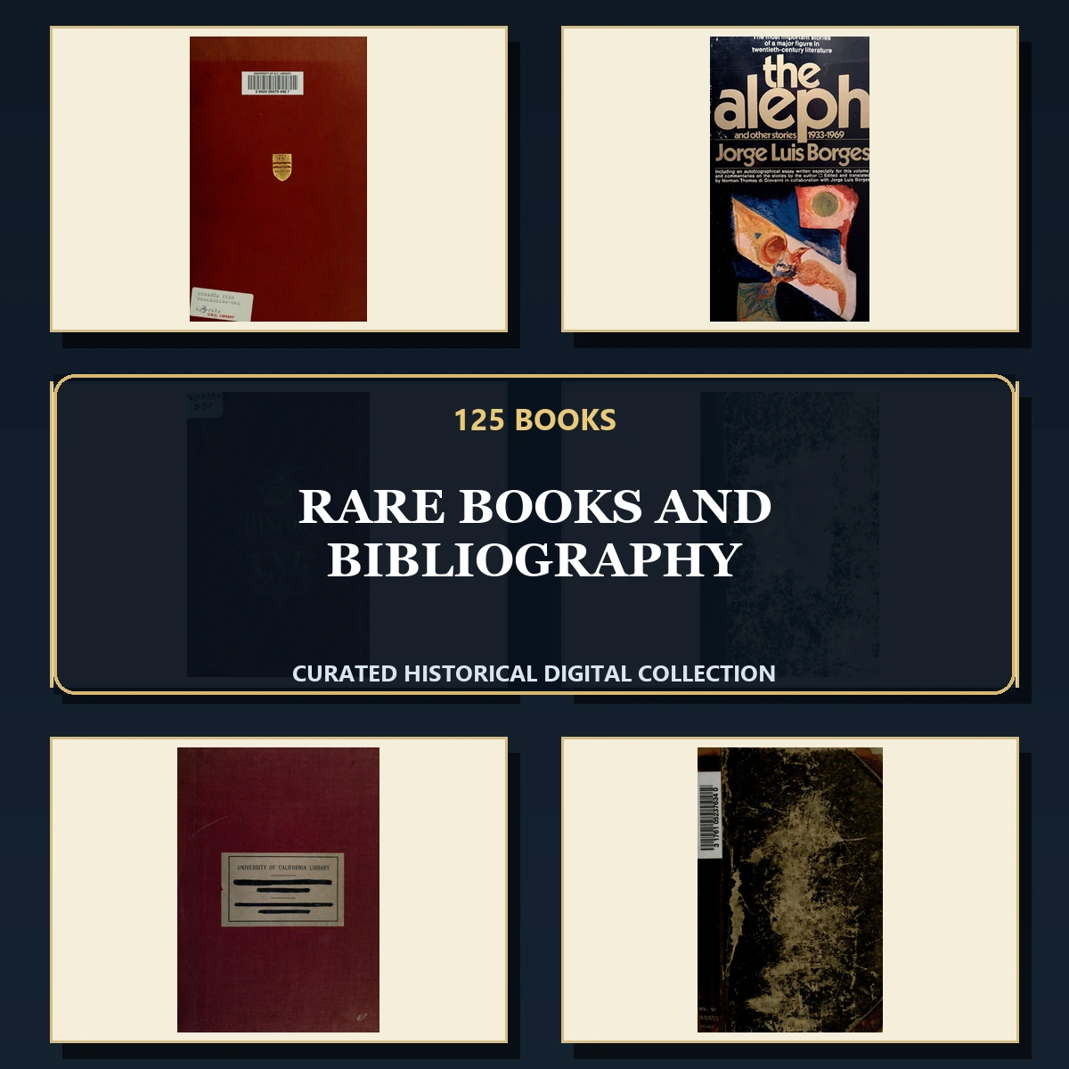 125 Rare Books and Bibliography PDF Books – Curated Historical Collection cover