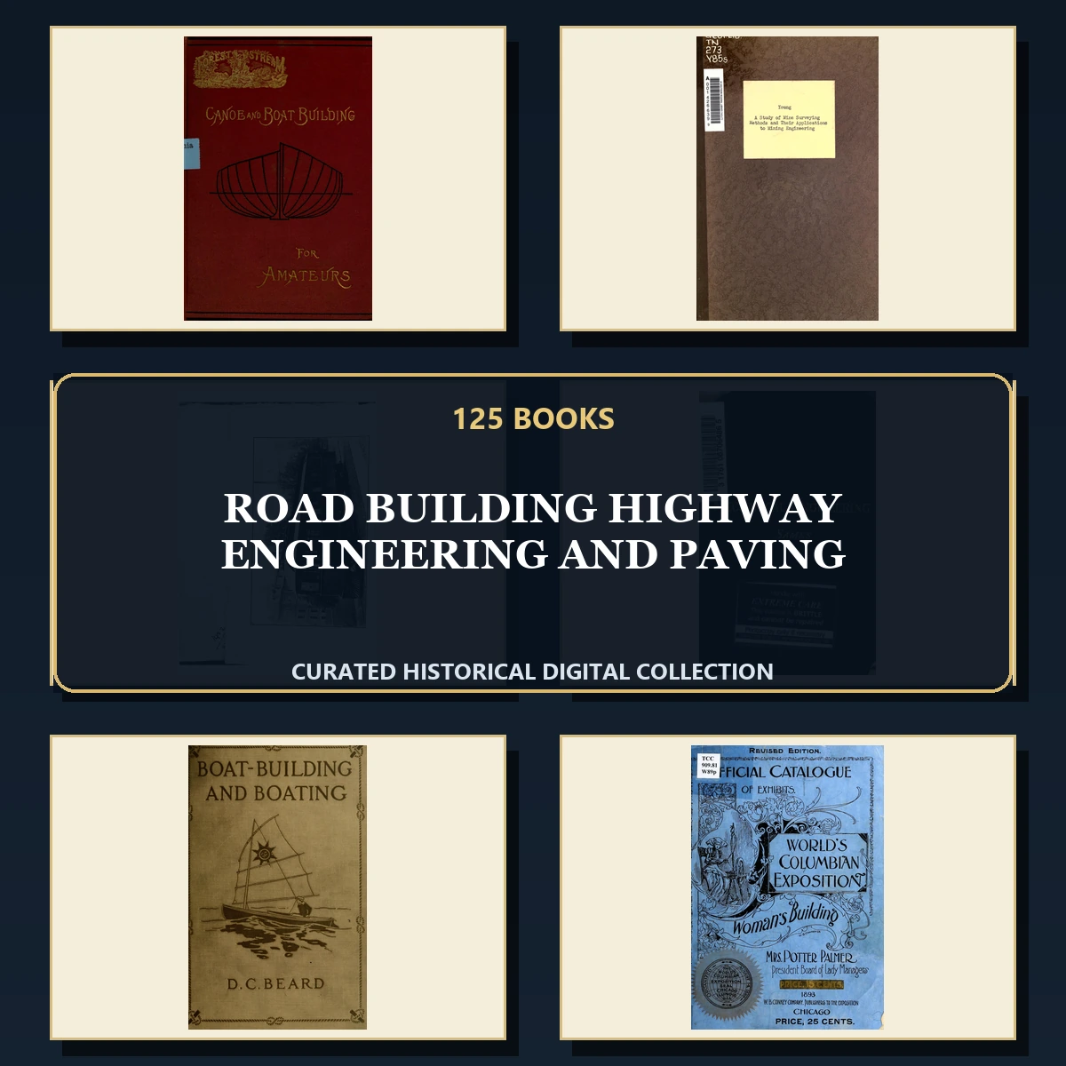 125 Road Building Highway Engineering and Paving PDF Books – Curated Historical Collection