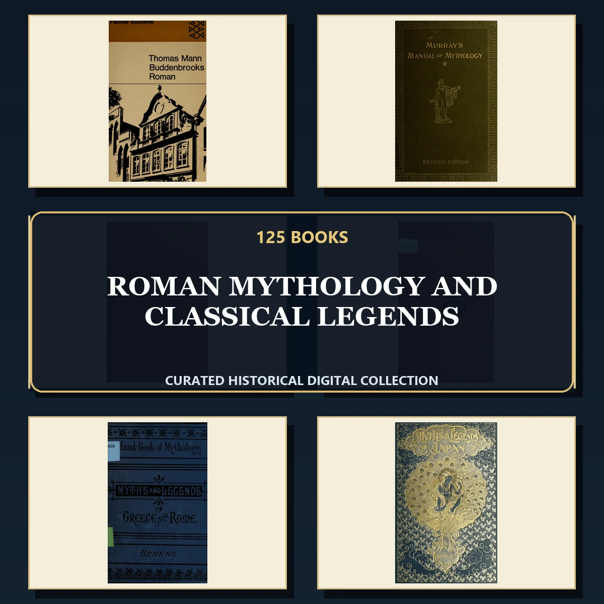 125 Roman Mythology and Classical Legends PDF Books – Curated Historical Collection