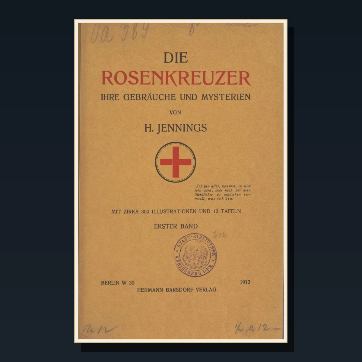 36 Rosicrucian History Books cover