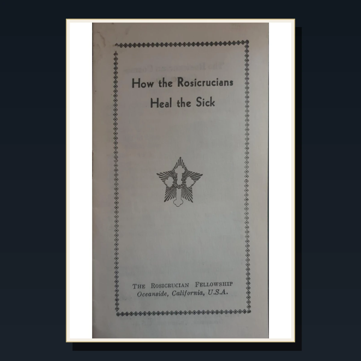 36 Rosicrucian History Books image 6