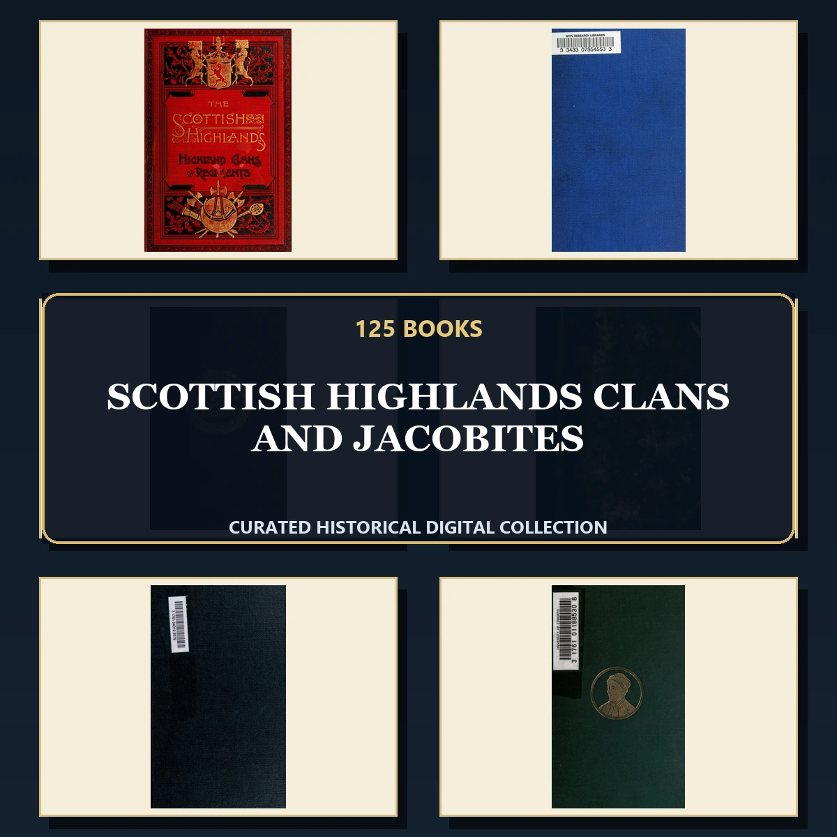 125 Scottish Highlands Clans and Jacobites PDF Books – Curated Historical Collection