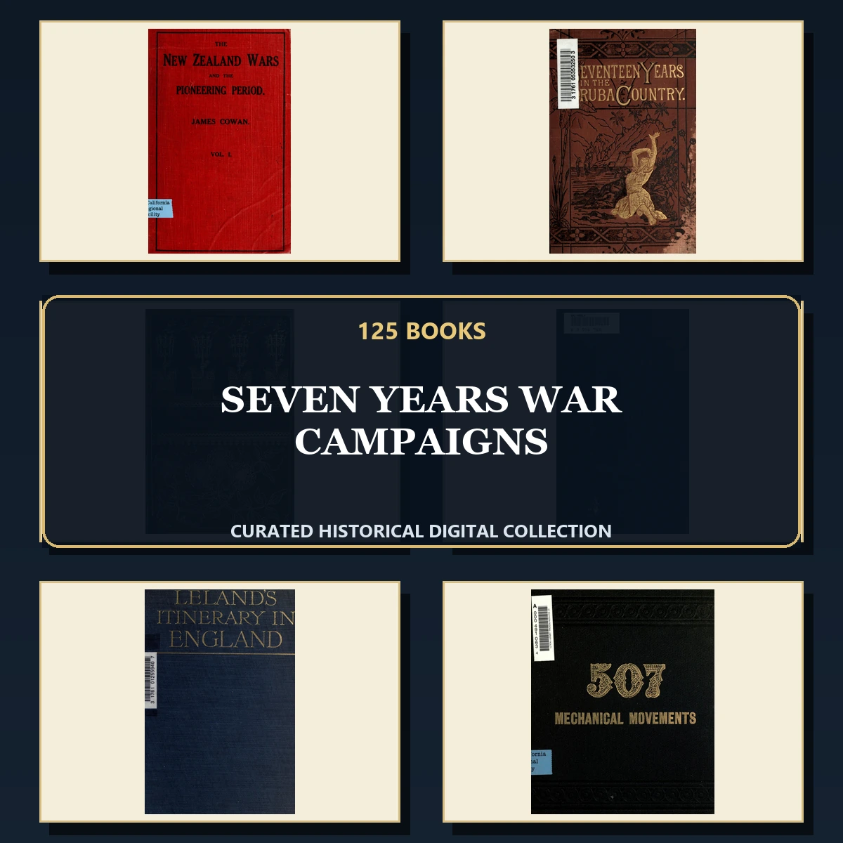 125 Seven Years War Campaigns PDF Books – Curated Historical Collection cover